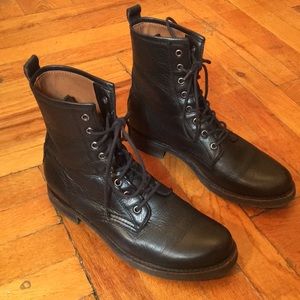 Frye Veronica Combat Boots